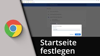 Chrome Startseite festlegen ✅ Tutorial [upl. by Hayton370]