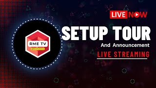 Live Setup Tour plus QampA Announcement [upl. by Niffirg]