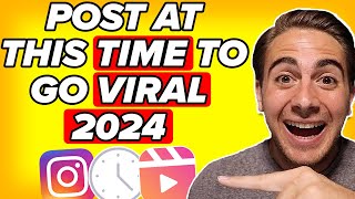 The BEST Times To Post Instagram Reels To Go VIRAL FAST works for small accounts [upl. by Eednim]