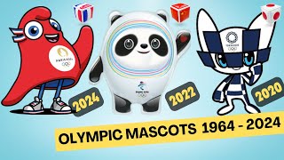 The Evolution of the Olympic Mascots 1964  2024 [upl. by Julian432]