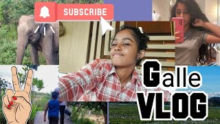 Galle VLOG Awrudu vlog PART 2 😁❤️ Hiltan yala 🙃 [upl. by Rodoeht]