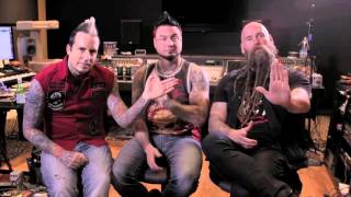 Five Finger Death Punch Talk quotDigging My Own Gravequot from Got Your Six  Track by Track [upl. by Mima672]