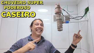 COMO FAZER UM CHUVEIRO SUPER PODEROSO CASEIRO [upl. by Nairret260]