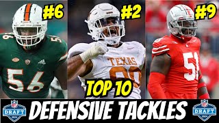 Top 10 DTs in the 2024 NFL Draft [upl. by Zaneski]