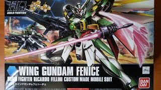 Gundam Fenice HGBF 1144 unboxing [upl. by Leaw838]