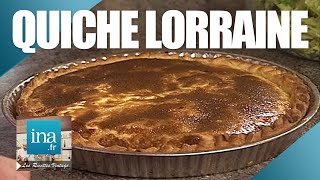 Recette  La quotvraiequot quiche lorraine  Archive INA [upl. by Veronika]