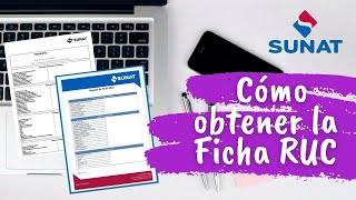 Cómo obtener la Ficha RUC  SUNAT  Página Web o App [upl. by Zil]