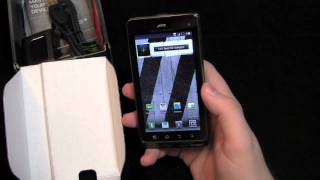 Motorola DROID 3 Unboxing [upl. by Aicila]