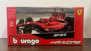 Singapore Sling Unboxing a 143 Ferrari SF23 by Bburago [upl. by Burr]