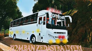 KOMBAN ZEDASTRA LIVERY DOWNLOAD NOW🔥FOR BUSSID [upl. by Nylrebma]