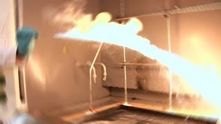 Diethyl Zinc Ignites in Air reaction only [upl. by Enelehs928]