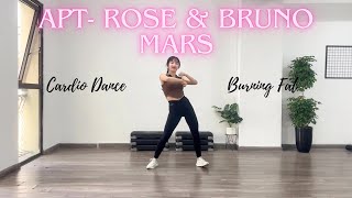 APTRose amp Bruno Mars Easy Cardio Dance At Home dance cardio fitness kpop selfcare rose [upl. by Ateuqahs]