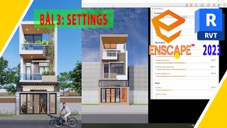 Tự Học Render Enscape Revit 2023  Bài 3 [upl. by Norahs804]