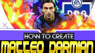 FIFA 22  VIRTUAL PRO LOOKALIKE TUTORIAL  Matteo Darmian [upl. by Salbu]