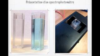 Présentation du spectrophotomètre [upl. by Vidovic141]