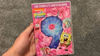 SpongeBob SquarePants The Complete 9th Season DVD Unboxing [upl. by Ajnos]