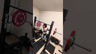 145 KG  319 LB SQUAT 1x9 [upl. by Eceinal]