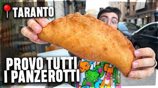 PROVO TUTTI i PANZEROTTI di TARANTO [upl. by Chapen]