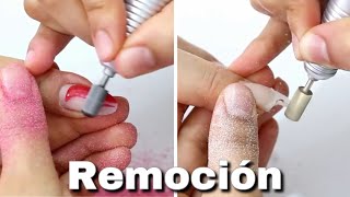 CLASE 16 Como QUITAR UÑAS de GEL 💅🏻 Para NUEVA APLICACIÓN [upl. by Latin]