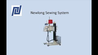 Bag Sewing System Tape Stitch System  Newlong Model A1PBEL [upl. by Rimhsak893]