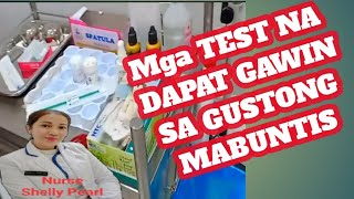 MGA DAPAT IPACHECK UP SA GUSTONG MABUNTIS  Shelly Pearl [upl. by Neerihs]