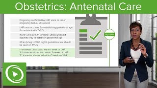 Antenatal Care – Obstetrics  Lecturio [upl. by Noelyn696]