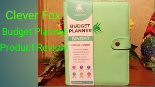 Clever Fox Budget Planner Review [upl. by Enitsud]