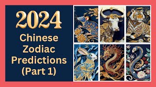 ✨2024 Chinese Zodiac Predictions Part 1  Chinese Horoscope Overview 🐀🐂🐯🐰🐉🐍 [upl. by Yot]