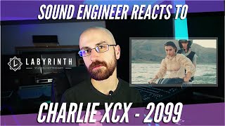 Charli XCX  2099  BRITISH SOUND ENGINEER REACTS reactvideo charlixcx soundengineerreacts [upl. by Marek]