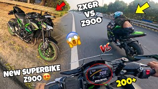 Traffic Race bw Z900 vs Zx6r❤️‍🔥 Should I buy Kawasaki Z900🤔  New Kawasaki h2 launch 2023 [upl. by Boote]