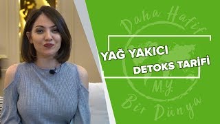 Yağ Yakıcı Detoks Tarifi  Diyetisyen Mehtap Yakut [upl. by Breen]