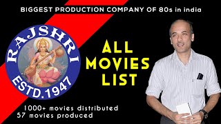 Rajshri Productions All movies list [upl. by Irama]