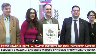 Presentato il Butalà piatto identitario dellOltrepo Pavese [upl. by Odlanir]