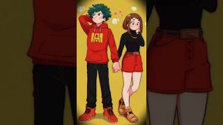 Deku x uraraka ❤️🥰 deku mha uraraka edit shorts [upl. by Mohammed]