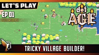 Dotage  EP01  Lets Play  GamePlay  – Tricky Village Builder  Resource Management Game [upl. by Ttelrats500]