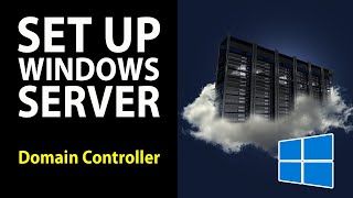 How to Set Up Windows Server as Domain Controller [upl. by Byrn]