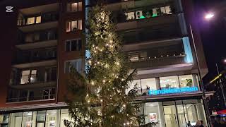 Julgran i kristineberg kungsholmen 🎄 [upl. by Yankee822]