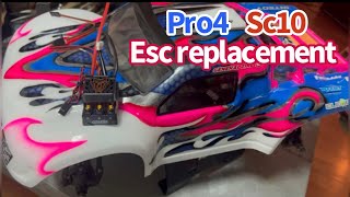 Pro4 SC10 maintenance and fixesrccar rccaroffroad teamassociated castlecreations [upl. by Aihseit]