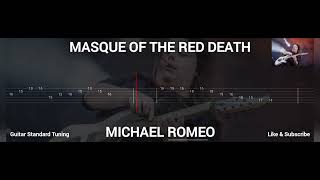 MICHAEL ROMEO  MASQUE OF THE RED DEATH  TAB GUITAR [upl. by Eelhsa]