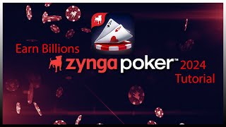 Learn How to Play the Big Stack NOW on Zynga Poker [upl. by Ecikram495]