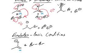 Enols Enamines and Enolates as Nucleophiles [upl. by Alarise454]