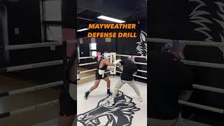 Shoulder roll drill mayweather canelo boxing [upl. by Marchall]