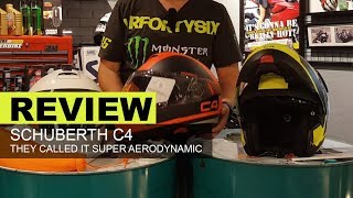 REVIEW Schuberth C4  Super Aerodynamic Helmet [upl. by Nealah479]