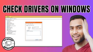 How to Check Drivers on Windows 10 [upl. by Mallon]