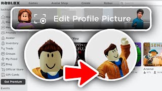 How To Change Roblox Profile Picture  Roblox Profile Picture Update [upl. by Tnomed83]