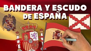 La historia de la bandera y el escudo de España [upl. by Buford]