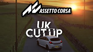 Assetto Corsa 600BHP ASTRA H VXR  BIG TURBO  UK ROADS [upl. by Yssep]