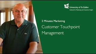 Effektives Touchpoint Management  2minutesmarketing mit Prof Marcus Schögel [upl. by Kotz]