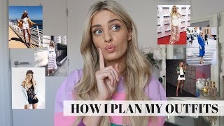 OUTFIT PLANNING amp HOW TO DO IT  Louise Cooney [upl. by Shelba92]