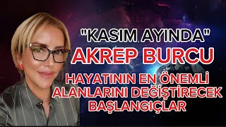 Akrep burcu kasım ayı yorumu [upl. by Atnovart387]